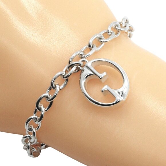 GUCCI GG Bracelet Silver925 19g Women - Picture 1 of 10